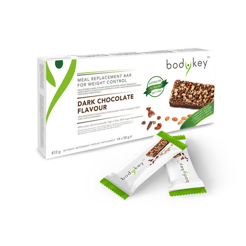 bodykey by nutrilite maisto pakaitalo batonelis su juodu sokoladu 121056 1 bodykey by Nutrilite™ Maisto pakaitalo batonėlis „Juodas šokoladas”