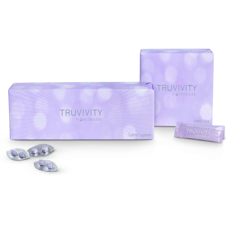 rinkinys grozio gerimas ir papildas truvivity by nutrilite truwithin 296820 1 Truvivity by Nutrilite™ TruWithin™ grožio papildų ir grožio gėrimo miltelių rinkinys