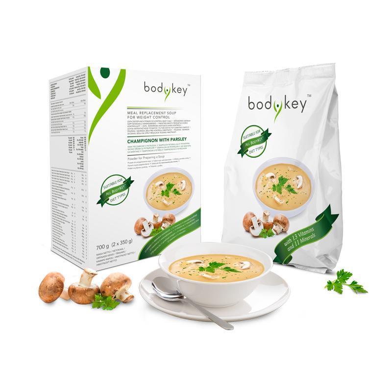 sriuba su pievagrybiais ir petrazolemis maisto pakaitalas bodykey by nutrilite 122164 1 bodykey by Nutrilite™ Sriuba su pievagrybiais ir petražolėmis, maisto pakaitalas