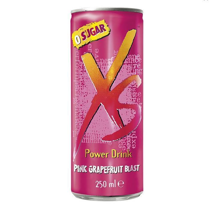 xs power drink pink grapefruit blast energetinis gerimas 12 skardiniu po 250 ml 119802 1 Power Drink Pink Grapefruit Blast energetinis gėrimas XS™