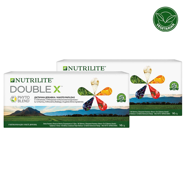 16832146086453d110ae635 Nutrilite™ DOUBLE X™ - papildymas 62 dienoms