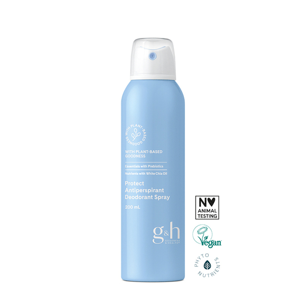 125898 IMAGE product image 600 600 Protect Antiperspirant Deodorant Spray g&h GOODNESS & HEALTH™